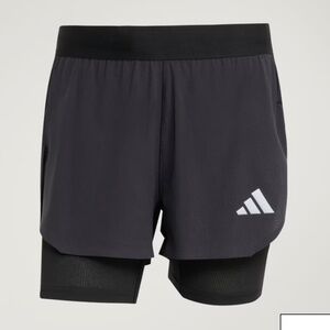 ADI365 RUNNING CLIMACOOL+ 2-IN-1 SHORTS